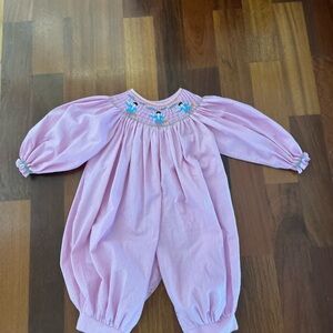 Smocked Mary Poppins long bubble!!!!  Adorable!!